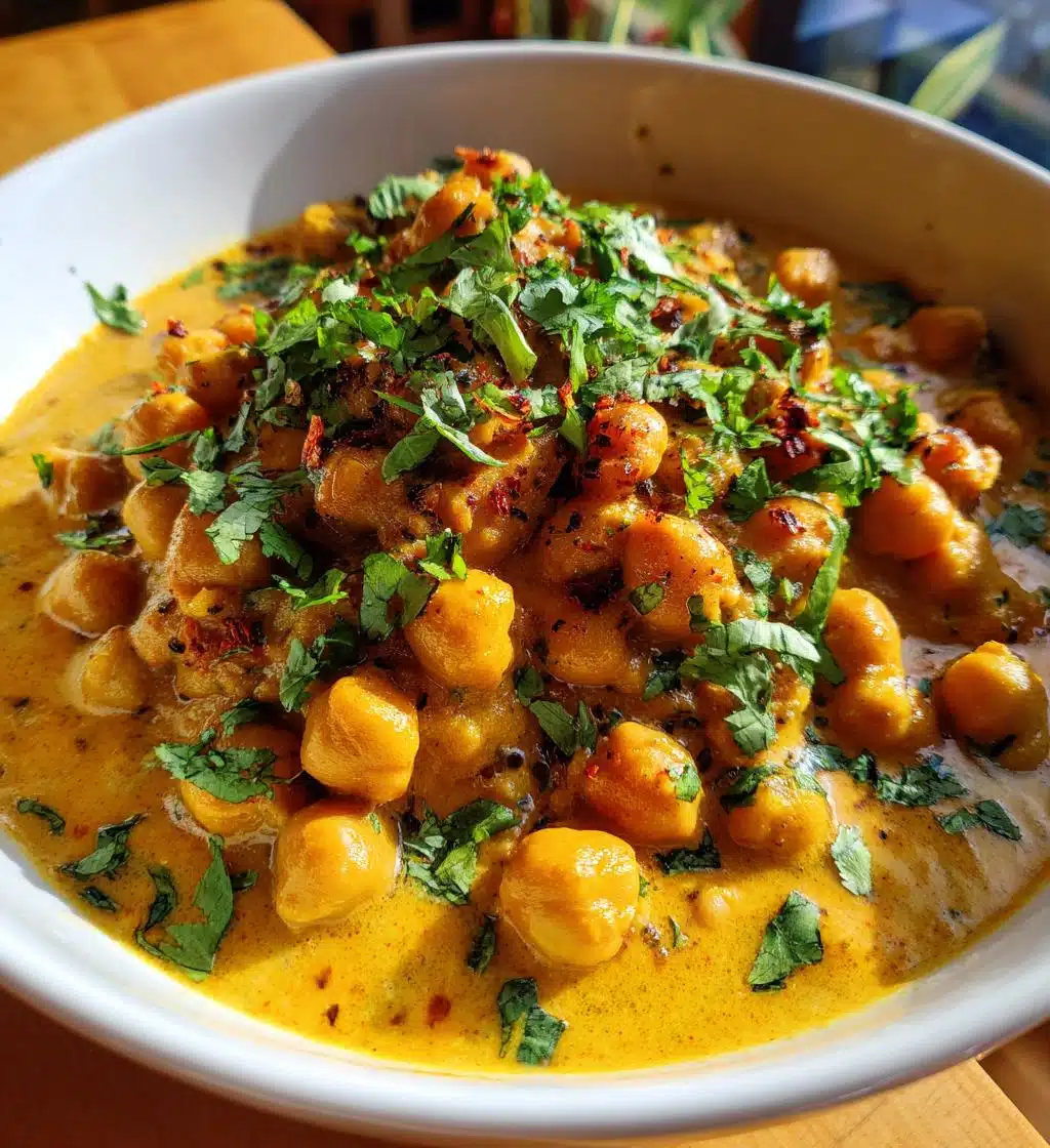 vegan chickpea curry oil free recipe - detail 1