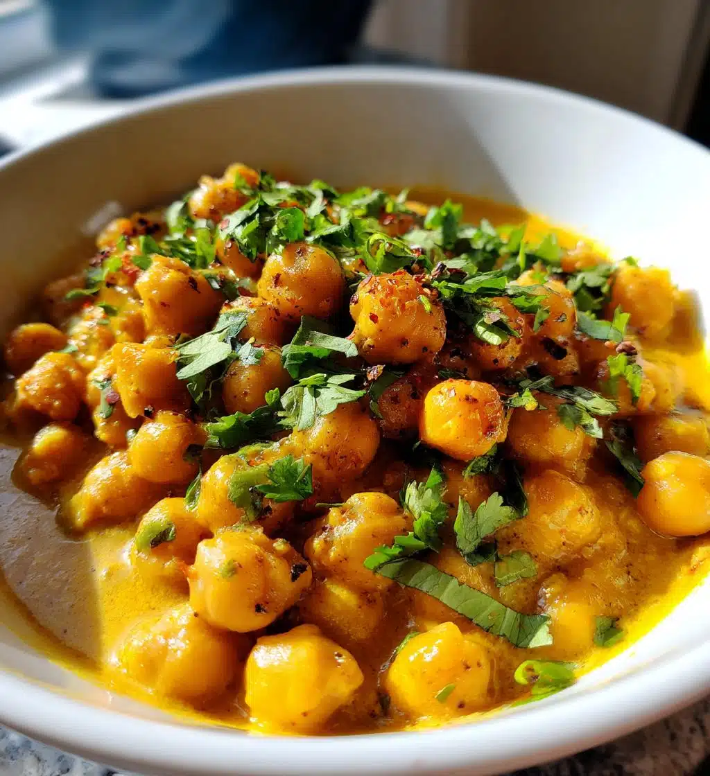 vegan chickpea curry oil free recipe