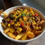vegan chili cheese fries
