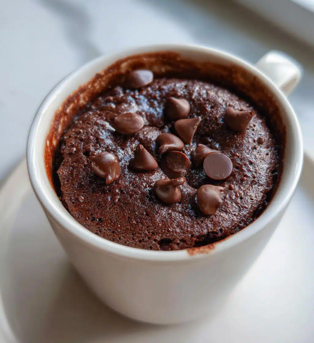 vegan chocolate mug cake