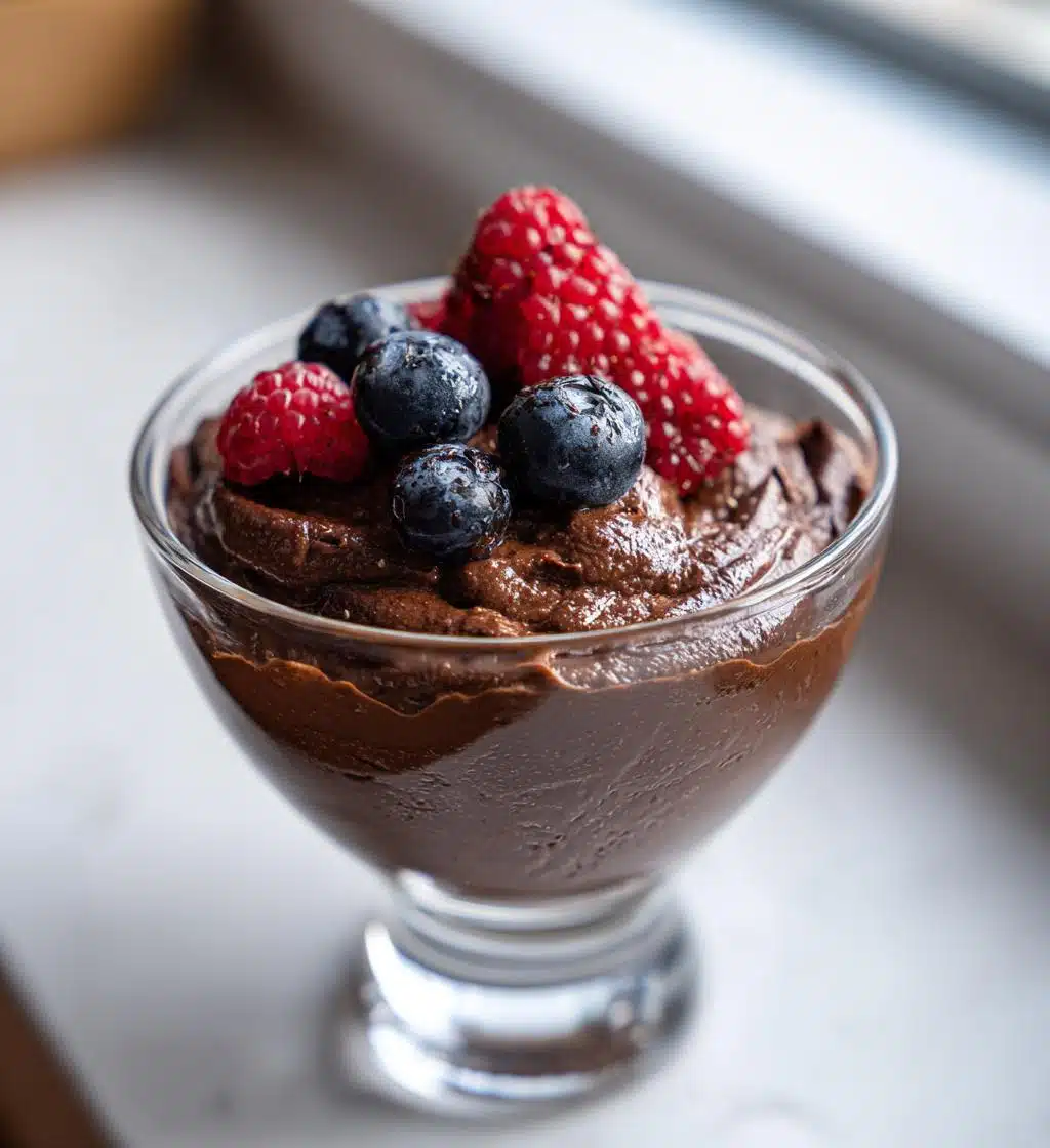 vegan chocolate pudding