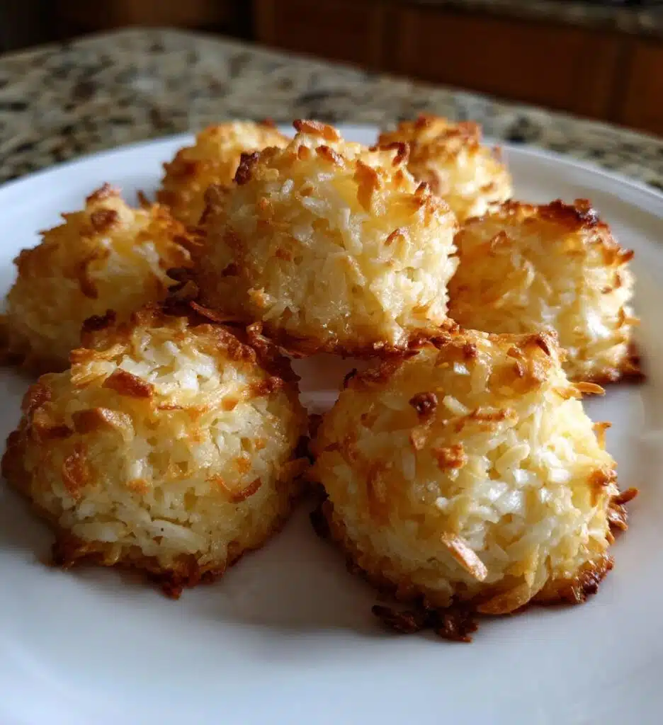vegan coconut macaroons