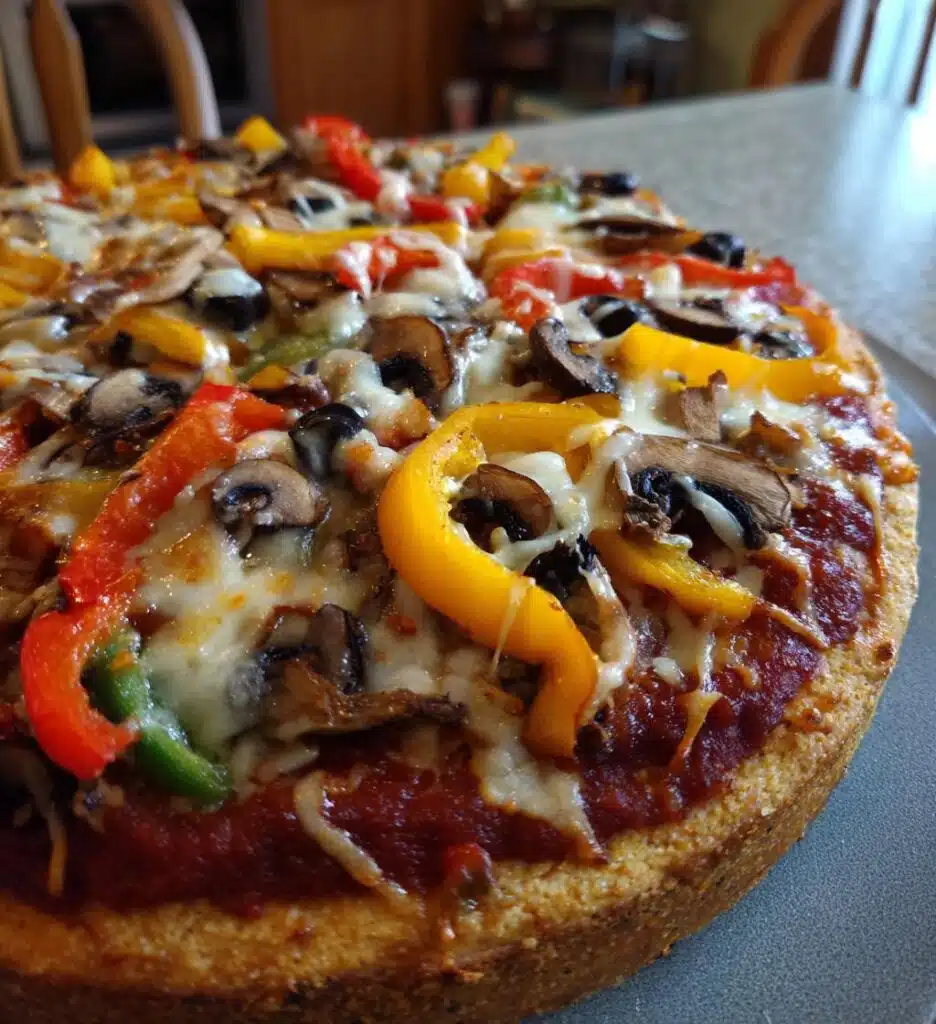 vegan deep dish pizza gluten free recipe