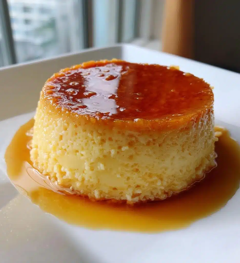 vegan flan