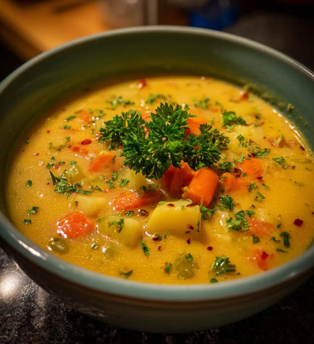 vegan german potato soup