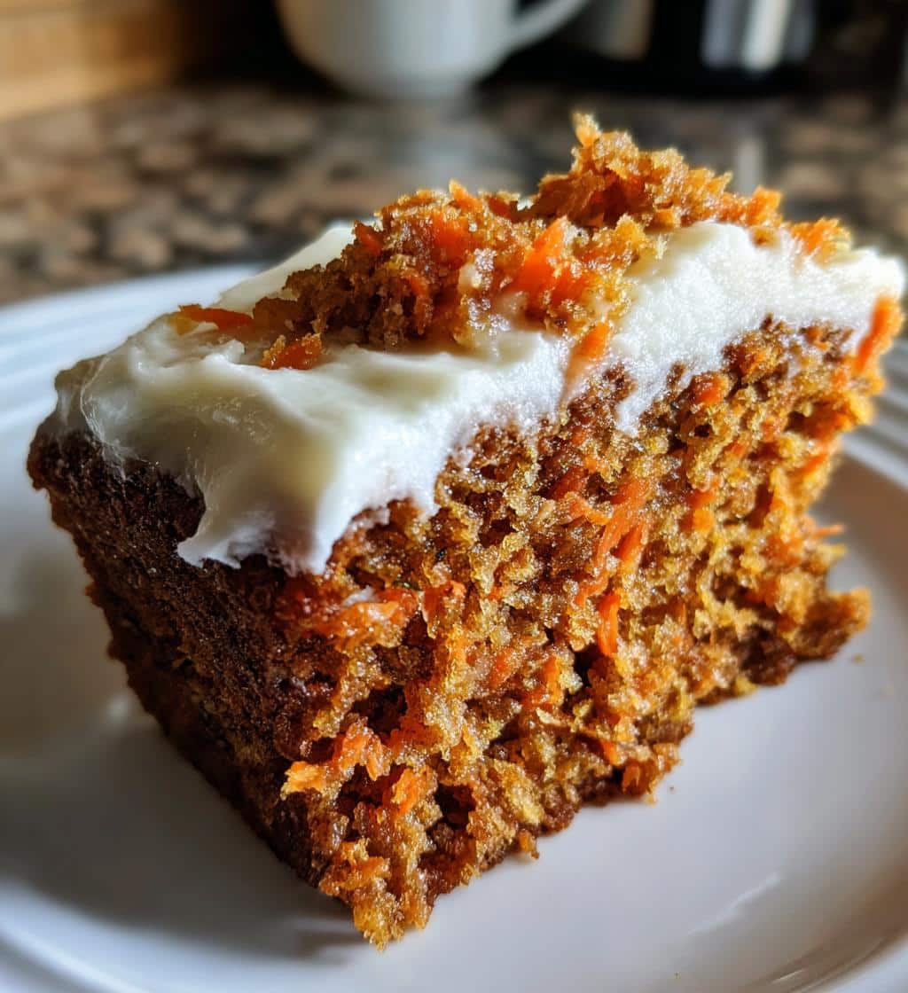 vegan gluten free carrot cake recipe - detail 1