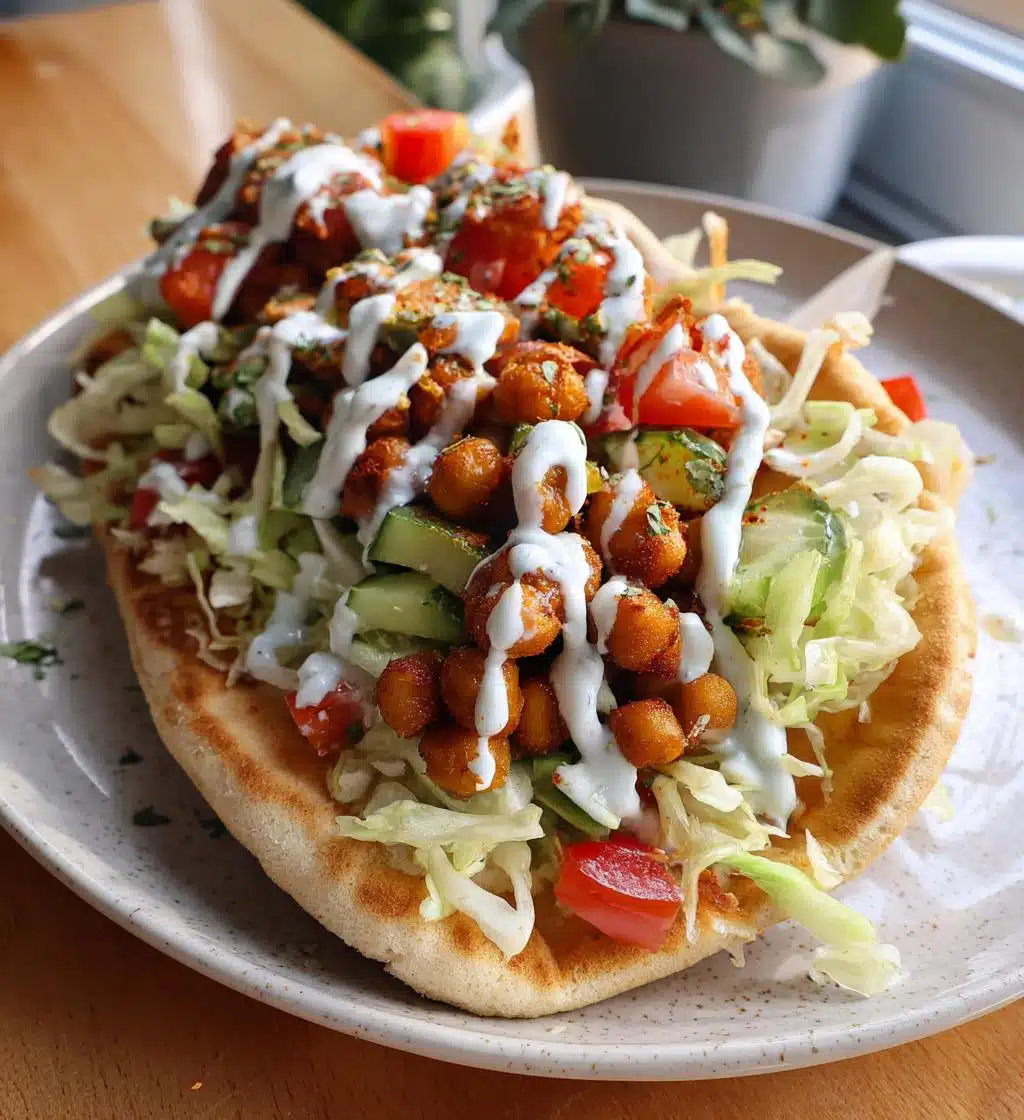 vegan gyros - detail 1