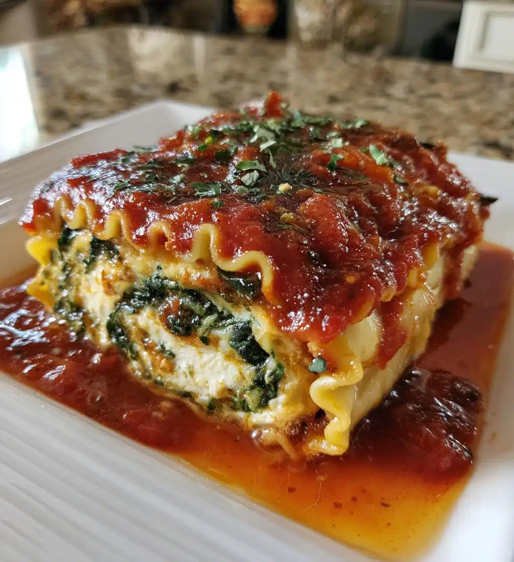vegan lasagna roll ups - detail 1