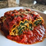 vegan lasagna roll ups