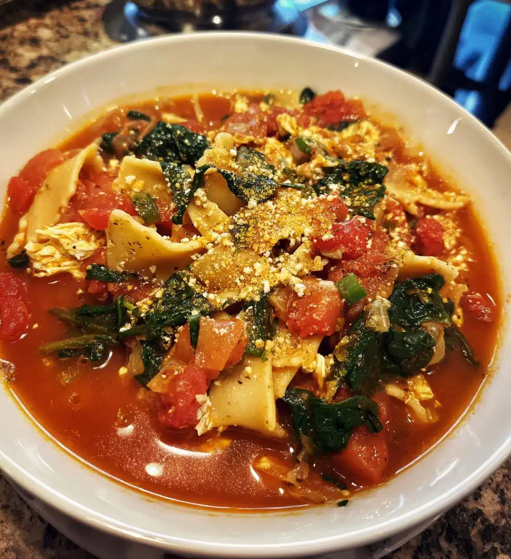 vegan lasagna soup