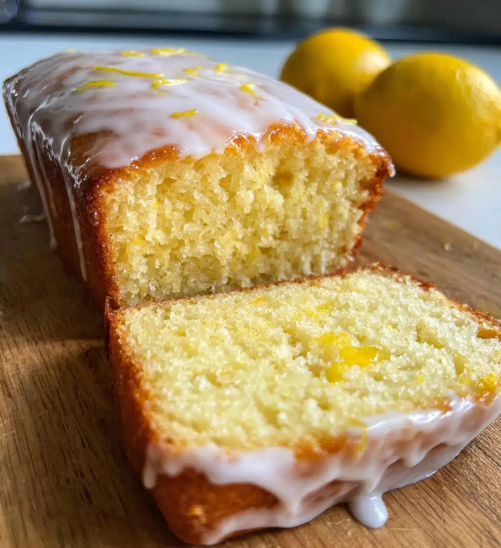 vegan lemon sheet cake - detail 1
