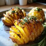 vegan lunch bowl hasselback potatoes