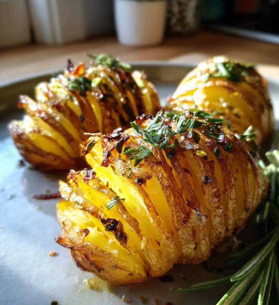 vegan lunch bowl hasselback potatoes