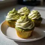 vegan matcha cupcakes