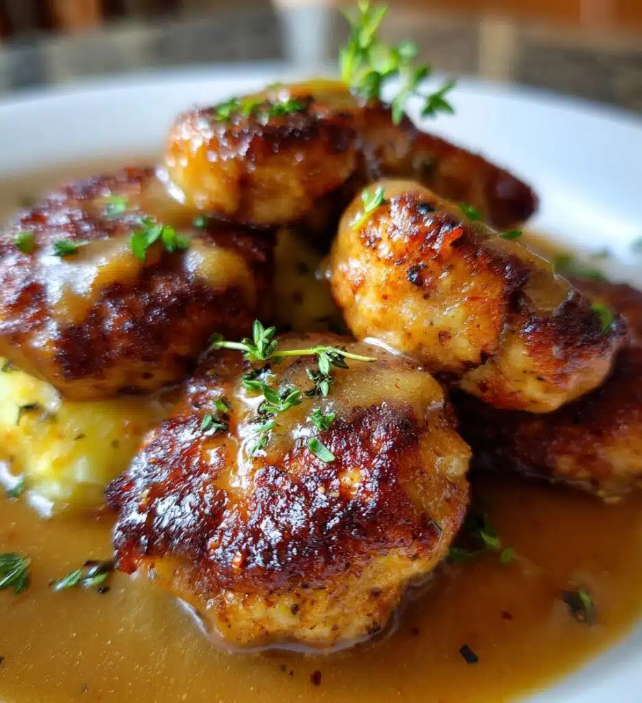 vegan meatballs gravy gluten free recipe