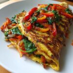 vegan omelette