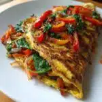 vegan omelette