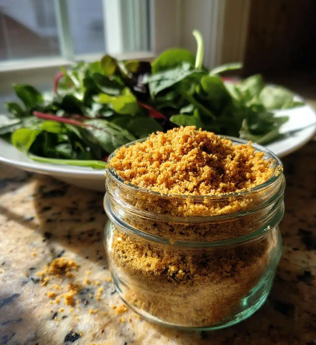vegan parmesan cheese - detail 1
