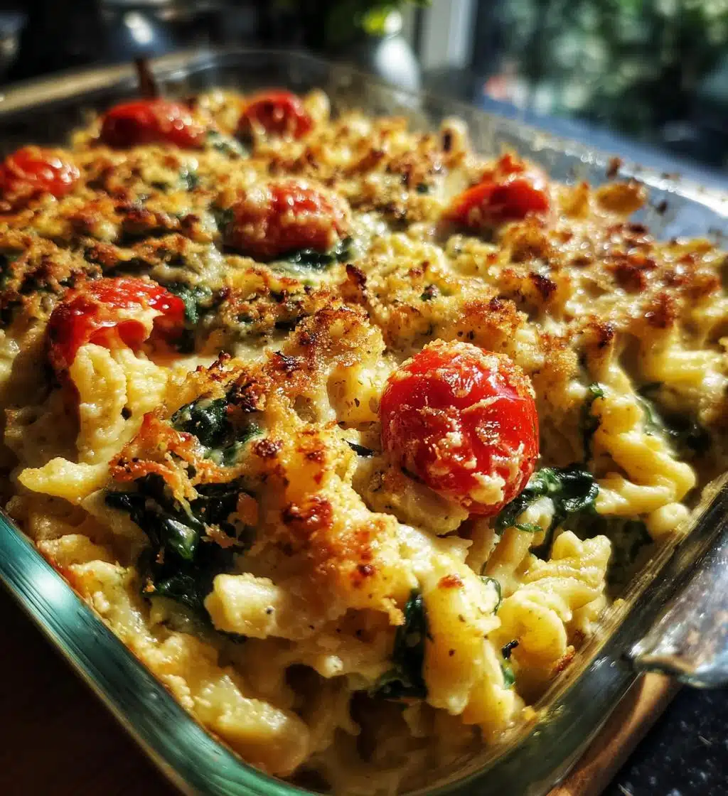 vegan pasta bake gluten free cheesy - detail 1