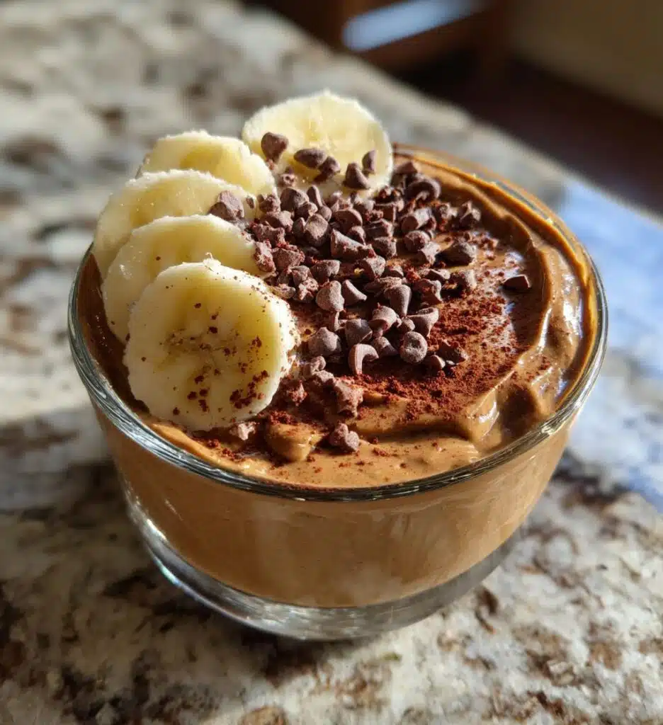 vegan peanut butter mousse
