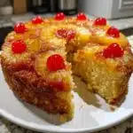 vegan pineapple upside down cake