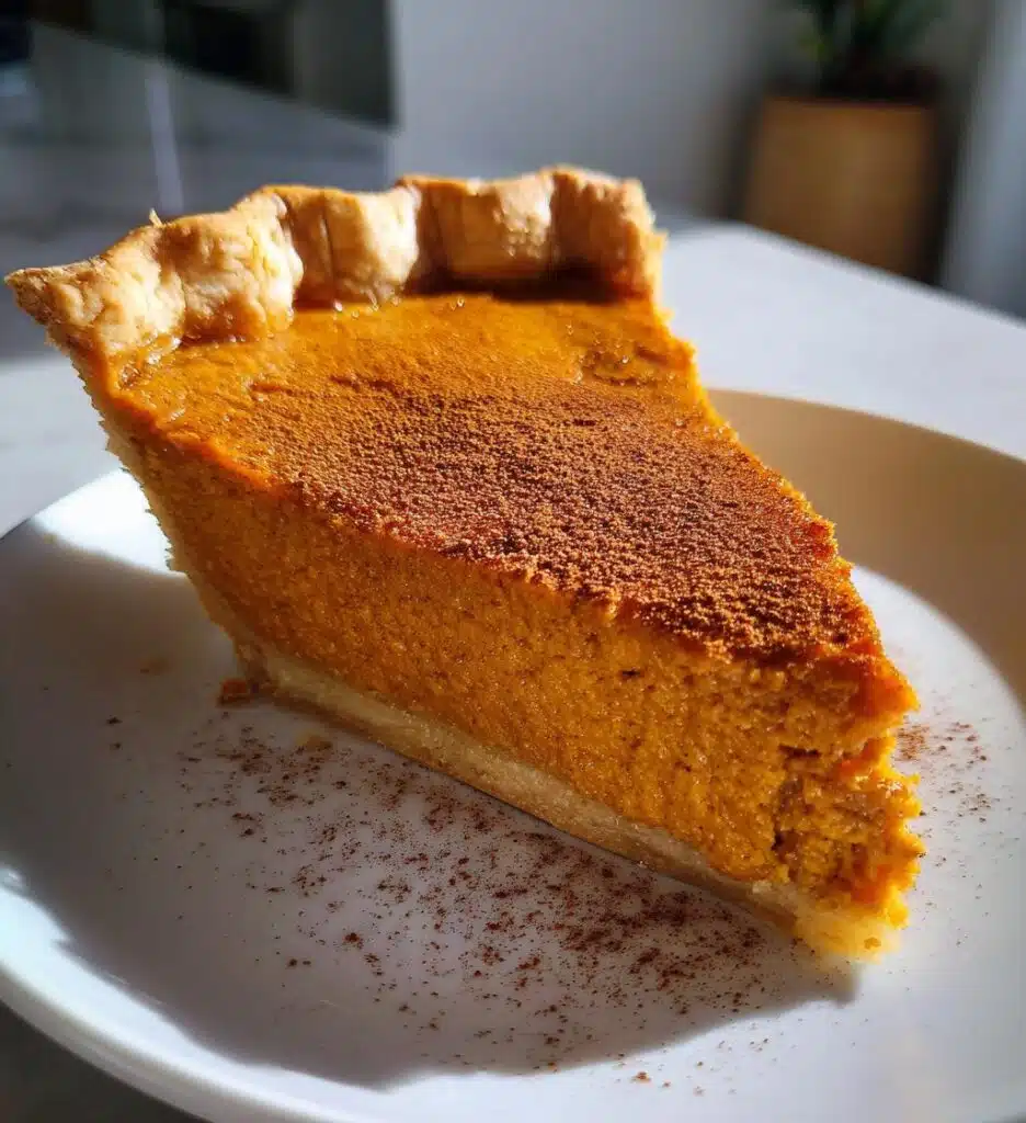 vegan pumpkin pie