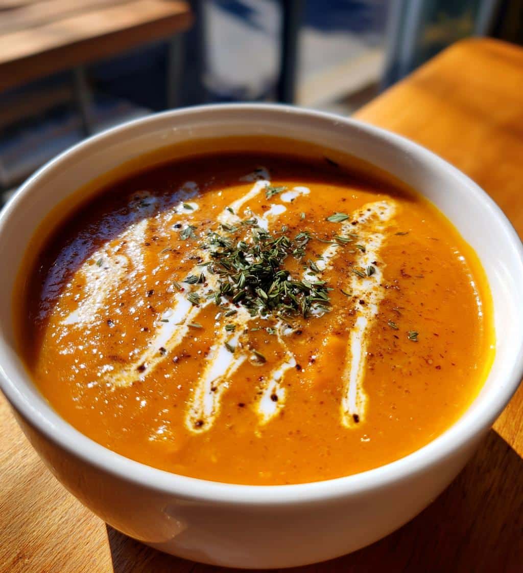 vegan pumpkin soup