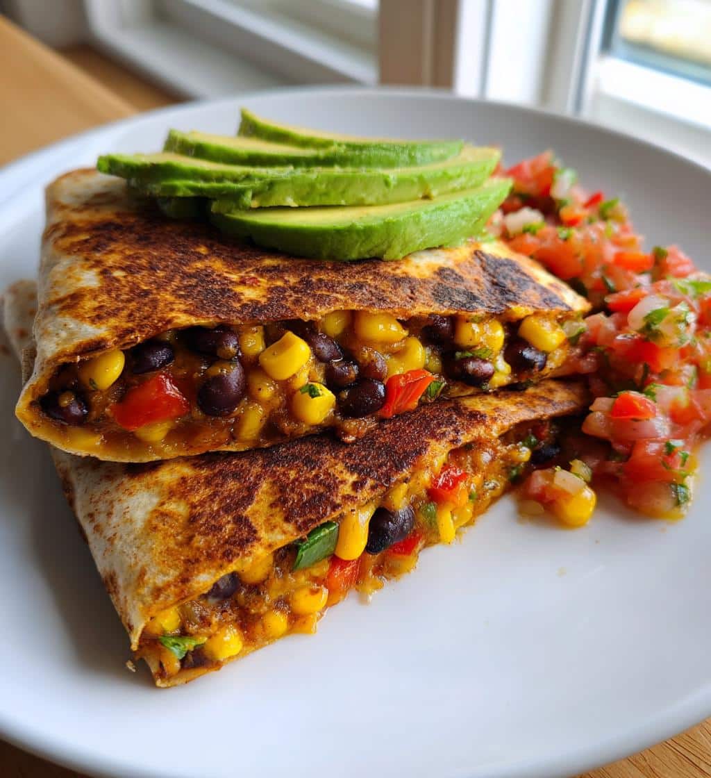 vegan quesadillas gluten free recipe - detail 1