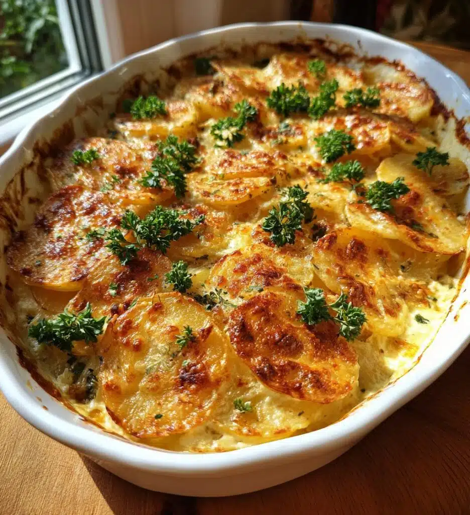 vegan scalloped potatoes