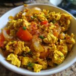vegan scrambled eggs