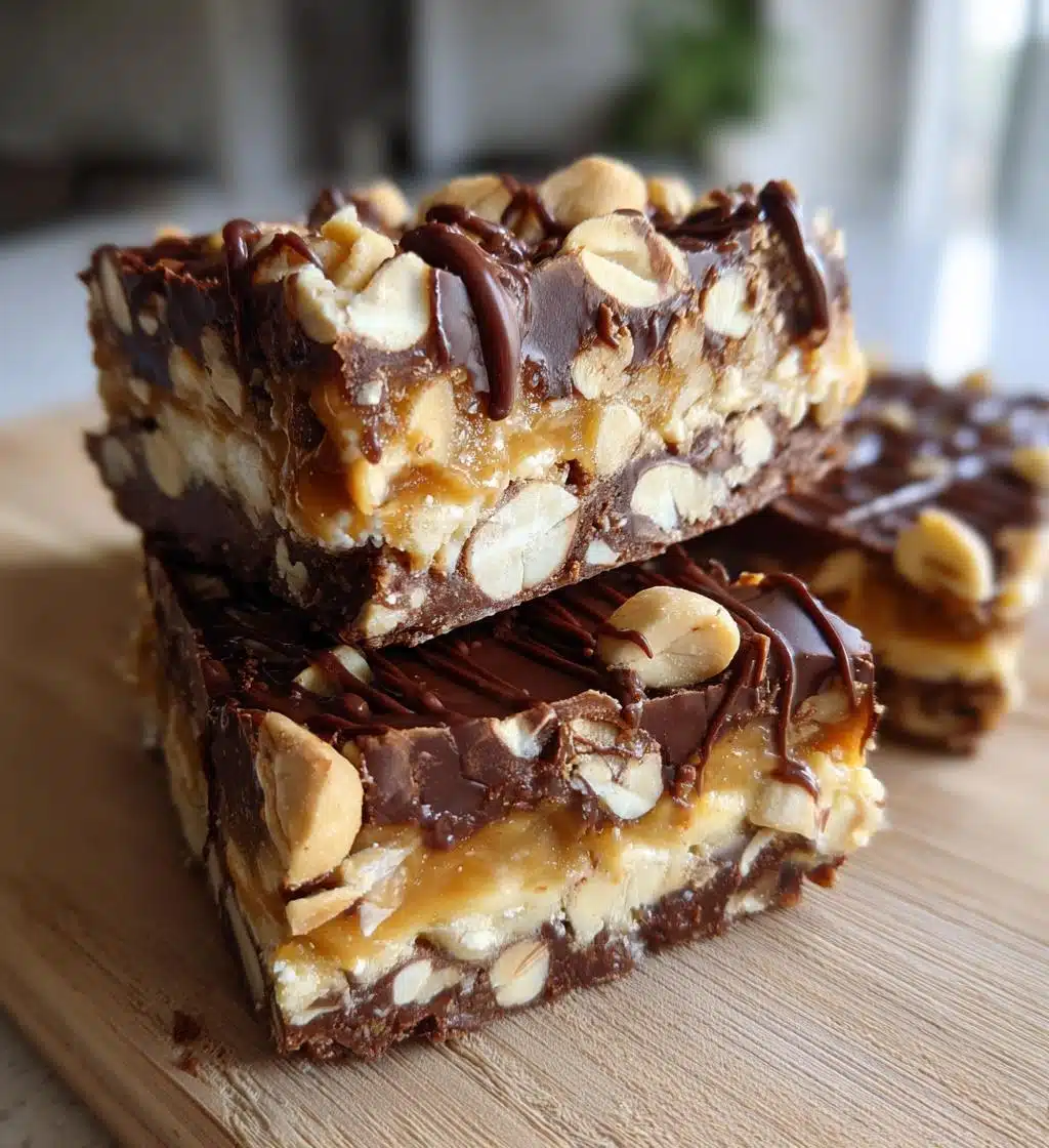 vegan snickers bars gluten free recipe - detail 1