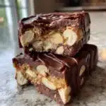 vegan snickers bars gluten free recipe