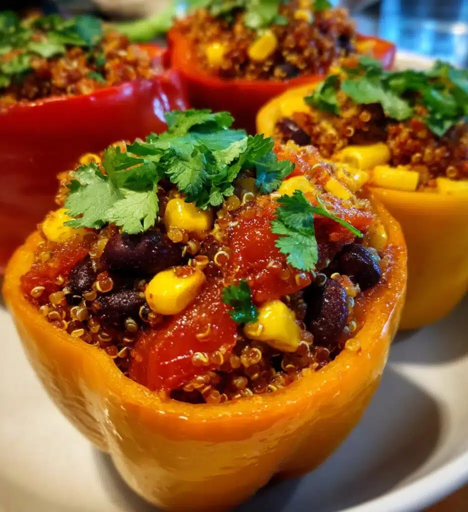 vegan stuffed peppers gluten free recipe