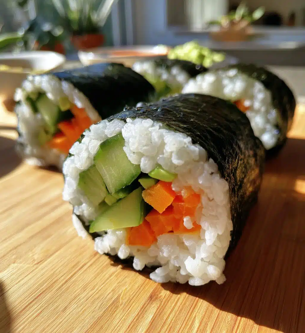 vegan sushi recipe - detail 1