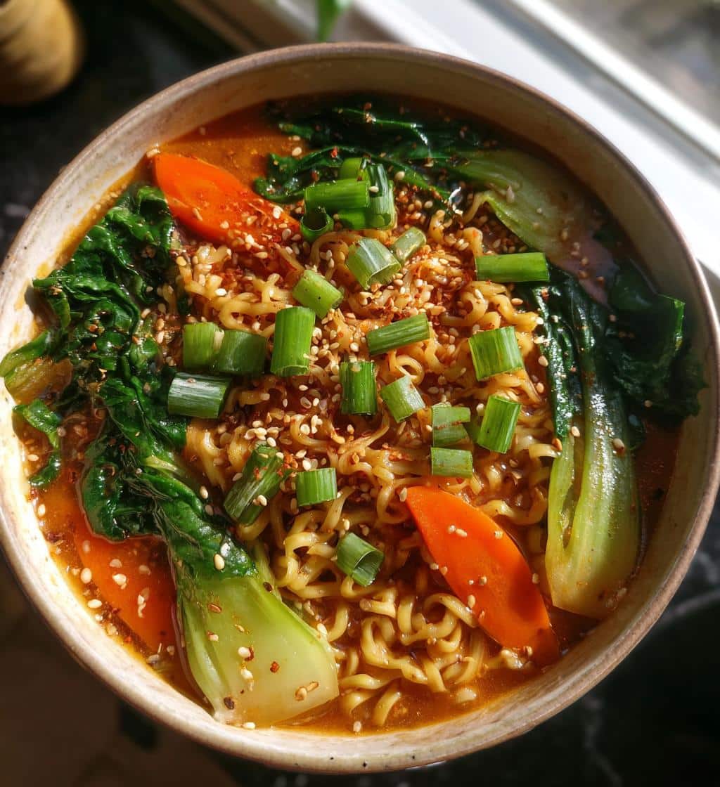 vegan tantanmen ramen