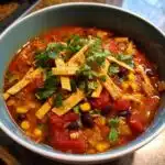 vegan tortilla soup