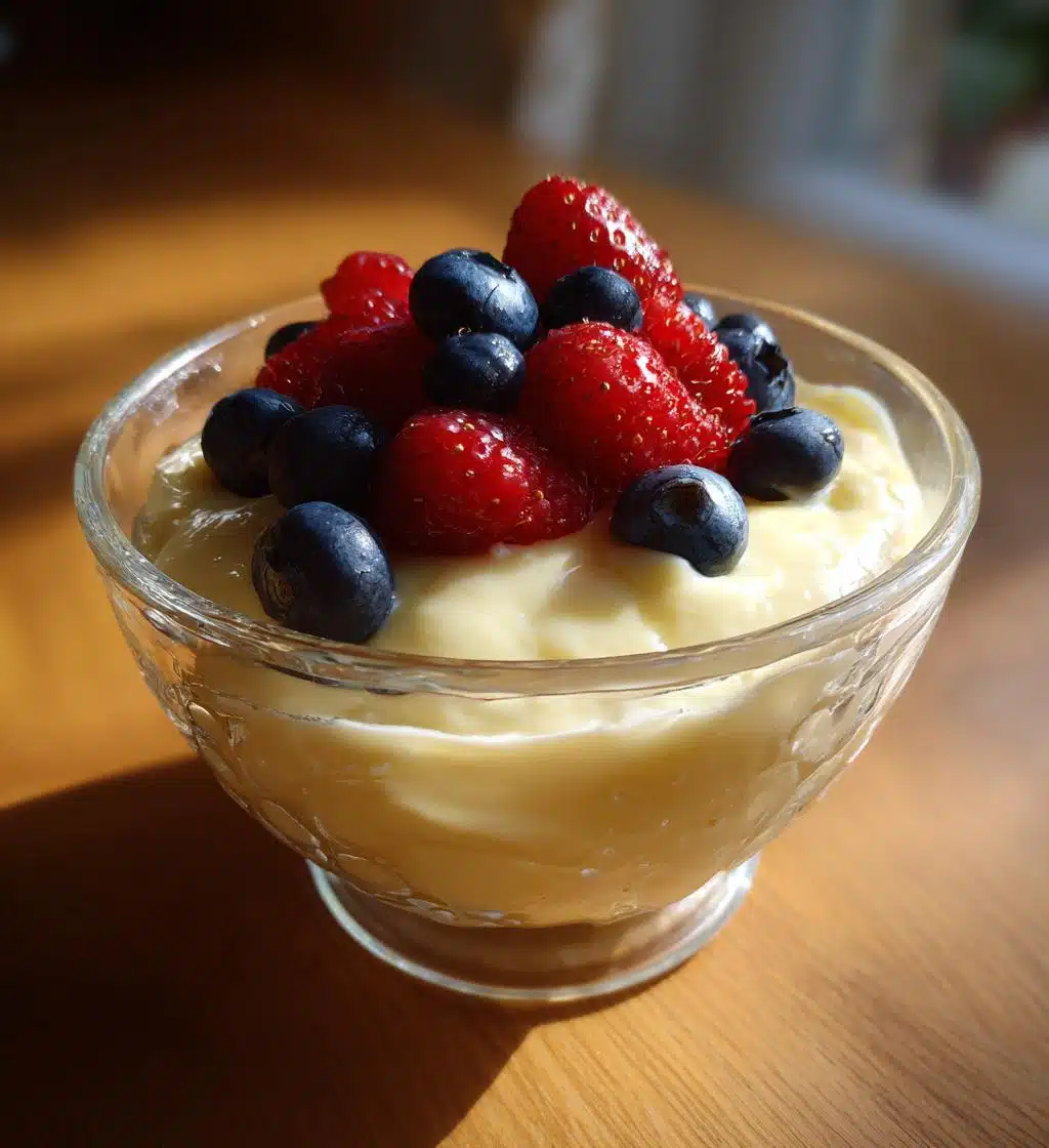 vegan vanilla pudding