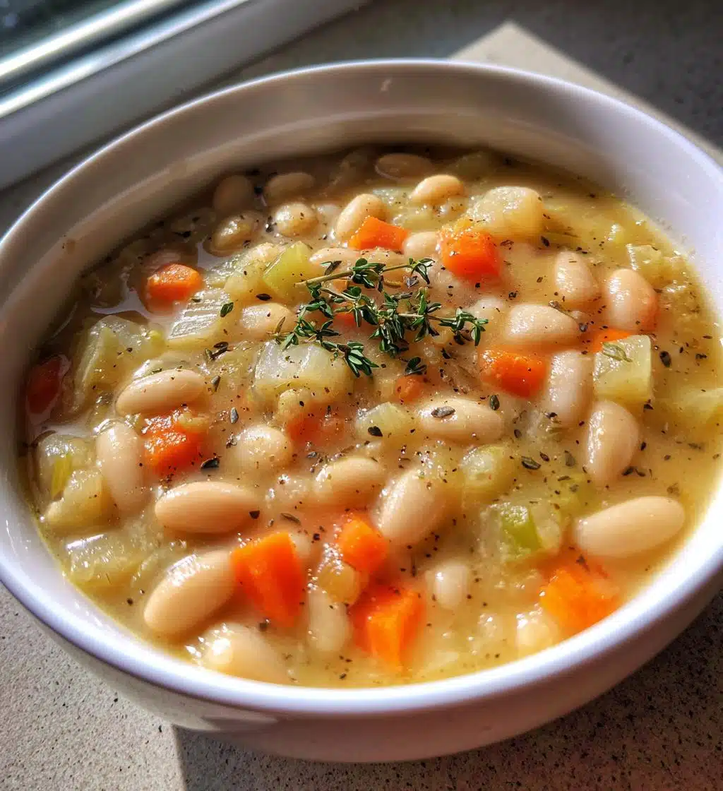 vegan white bean soup