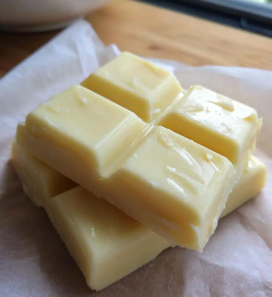 vegan white chocolate