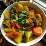 vegetable curry coconut milk pineapple