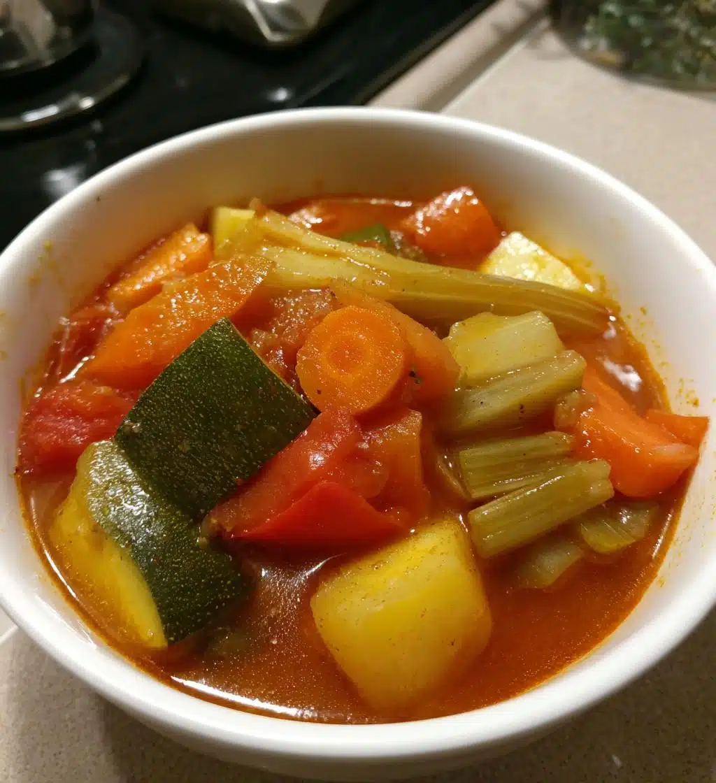 veggie stew - detail 1