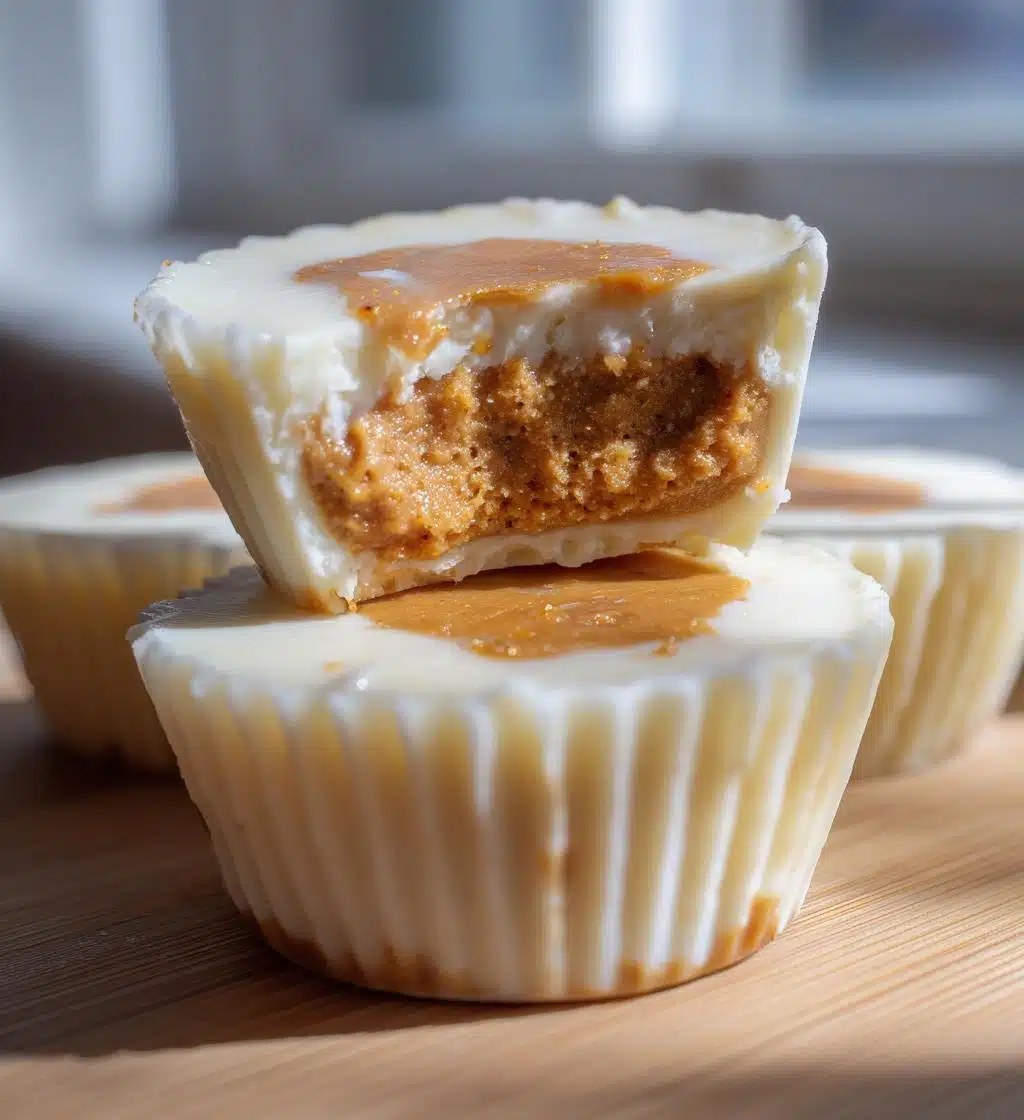 white chocolate peanut butter cups