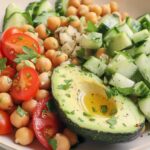 Avocado Chickpea Bowl
