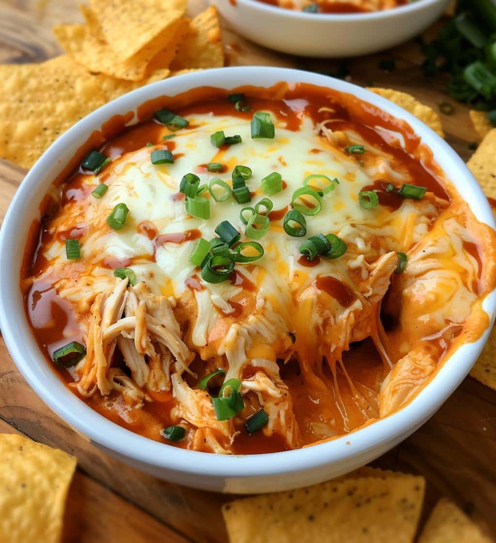 BBQ Chicken Cheese Dip