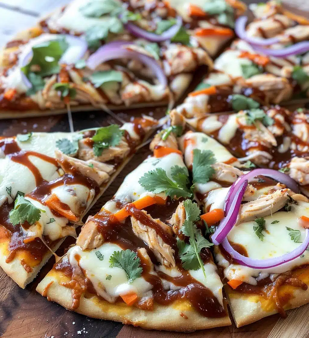 BBQ Chicken Flatbread Pizza: A Flavorful Delight Awaits! - detail 1