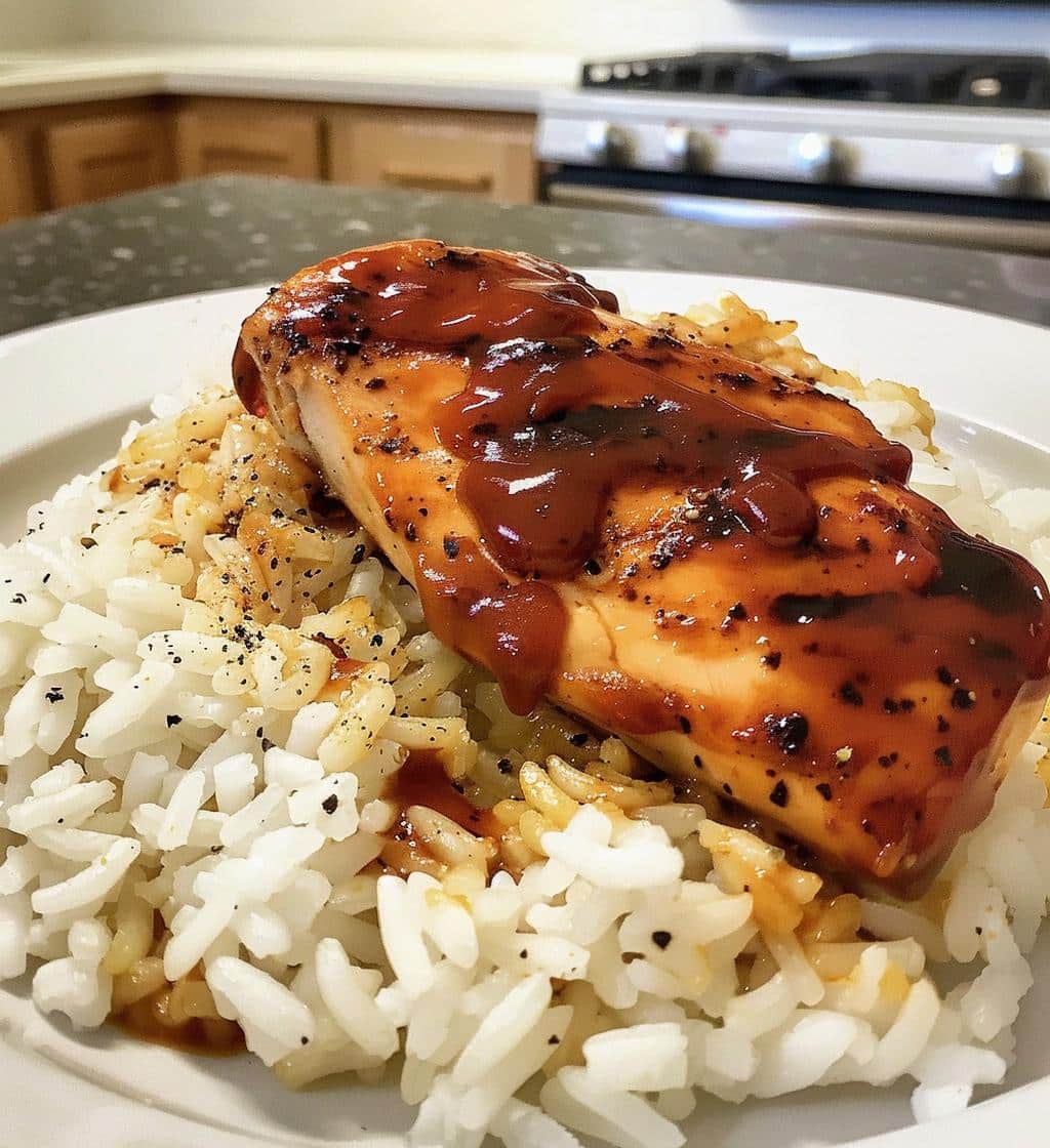 BBQ Chicken and Rice
