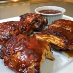 Baked BBQ Chicken Thighs