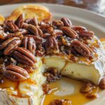Baked Brie with Maple Pecans