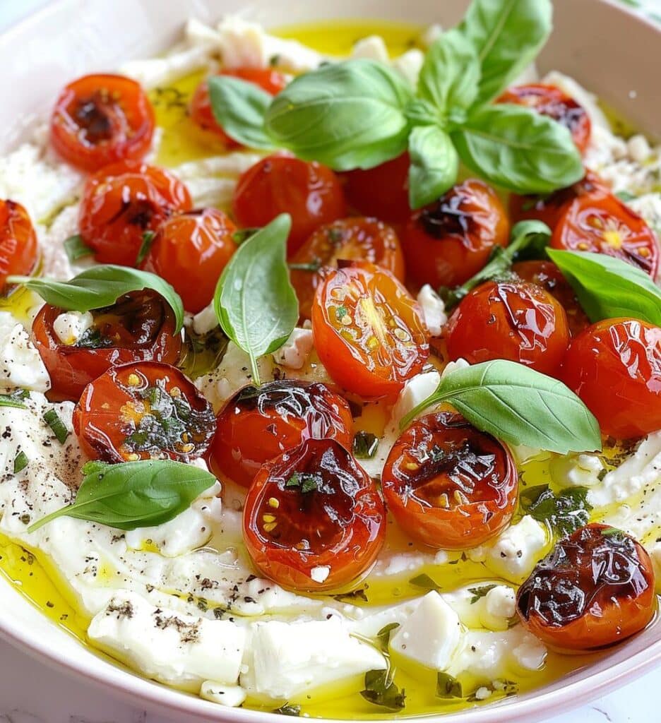 Baked Feta Tomato Dip