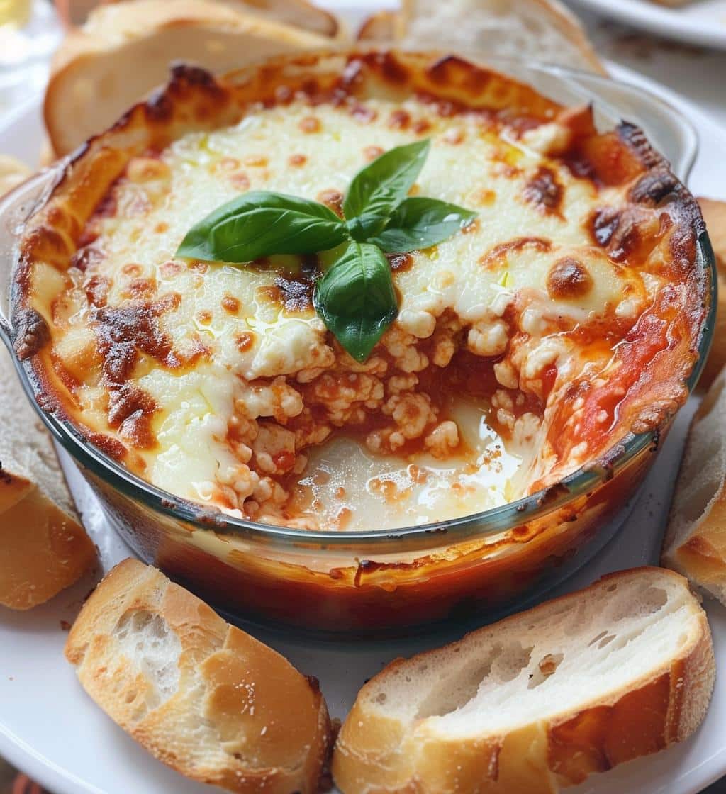 Baked Goat Cheese Marinara Dip - detail 1